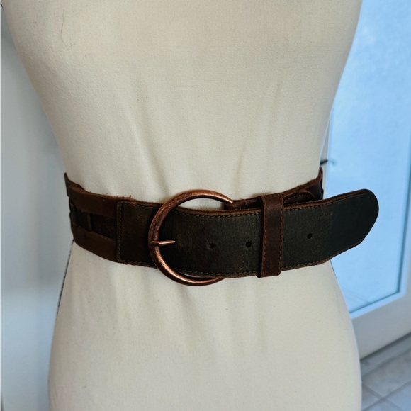 Hollister Accessories - Hollister Brown Leather Belt